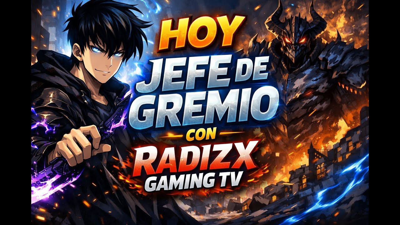 Solo leveling hoy jefe de gremio