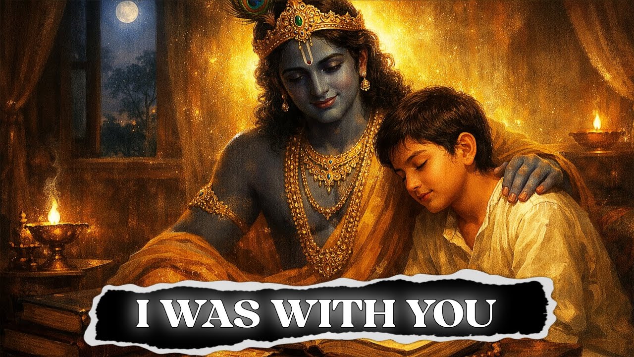 Krishna Sat Beside You Tonight — This Is What He Wants You to Know