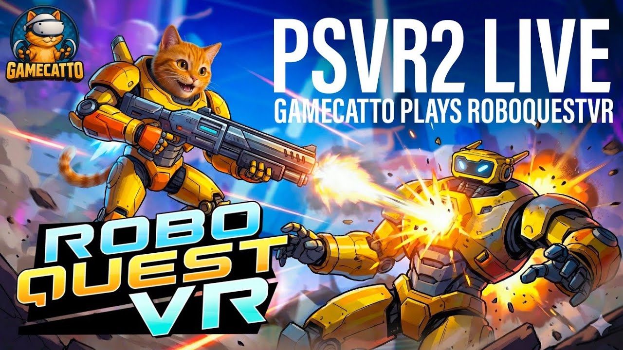 Gamecatto plays ROBOQUESTVR on PSVR2