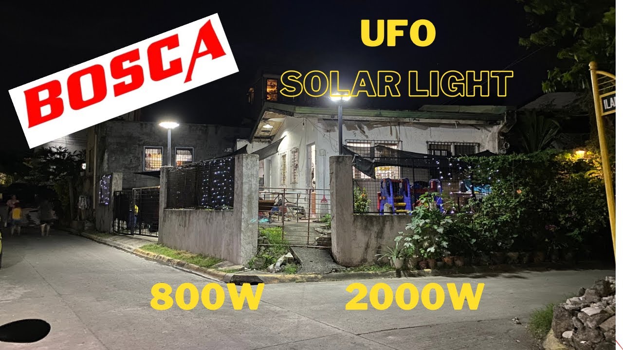 BOSCA UFO SOLAR LIGHT