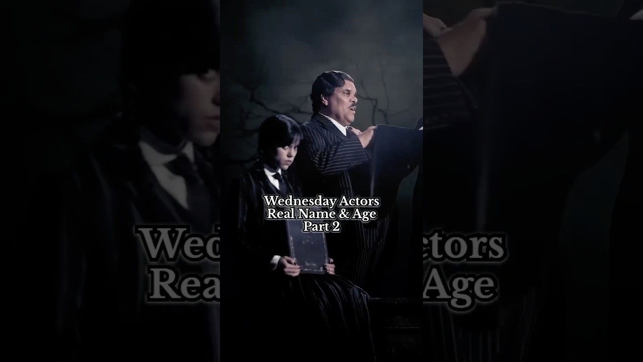 Wednesday Actors Real Name & Age Part 2