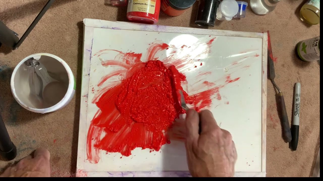 Making Casein Paint Part 2
