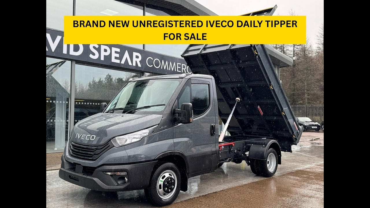 BRAND NEW UNREGISTERED IVECO DAILY TIPPER FOR SALE