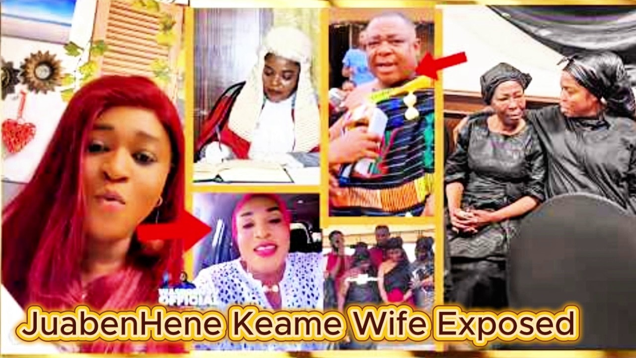 JuabengHene Kyeame Wife Exposed, Allegedly Behind Odobroni. Akosua Serwaa Court Appeal