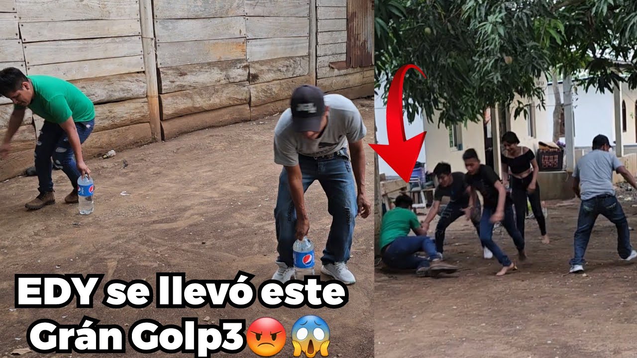 Los Chicos también hicieron en Reto divertido🤣 EDY se llevó este Grán Golp3😡 no vas a creer😱🤣🤣