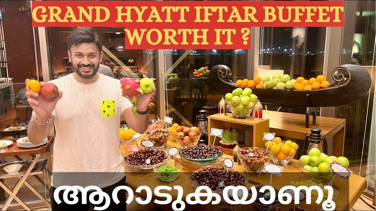 Biggest Iftar Buffet in Kerala | Grand Hyatt Kochi