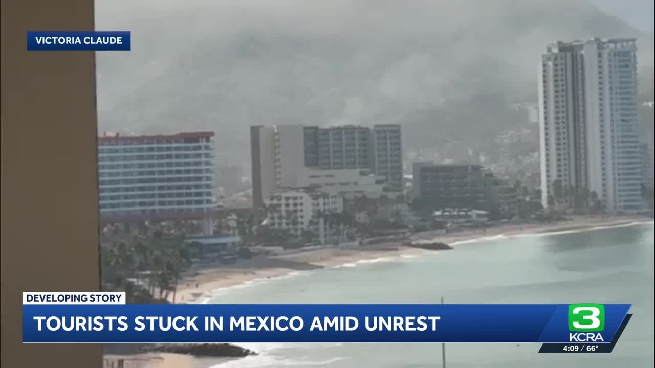 American travelers stranded in Mexico amid wave of violence