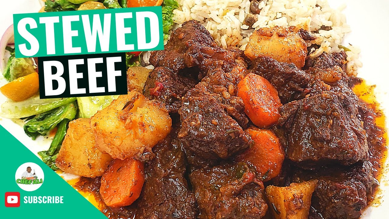 Jamaican Stew Beef Recipe | Stew Beef Recipe | How to make Stew Beef Recipe 