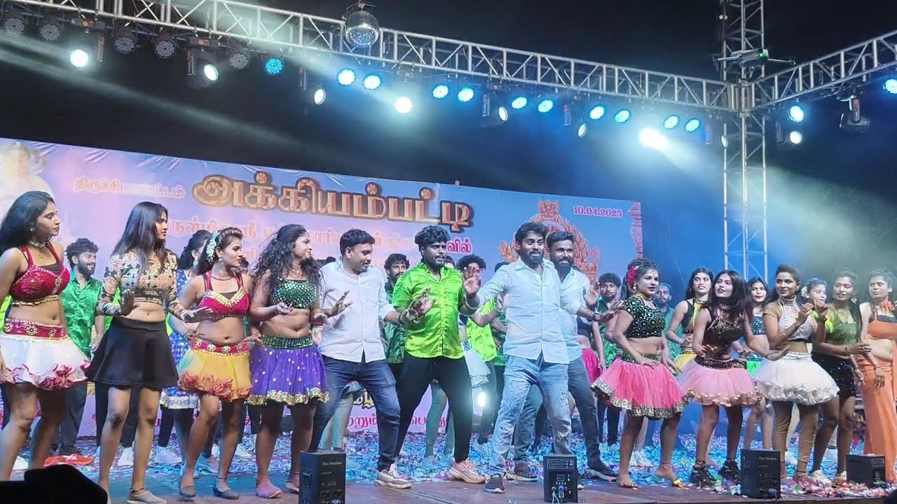 #அக்கியம்பட்டி Gana boys Aadal padal Dance🔥2025