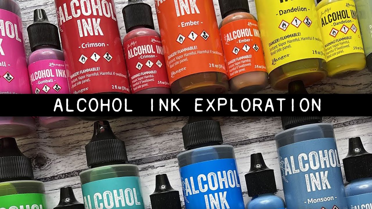 Tim Holtz Alcohol Ink Exploration