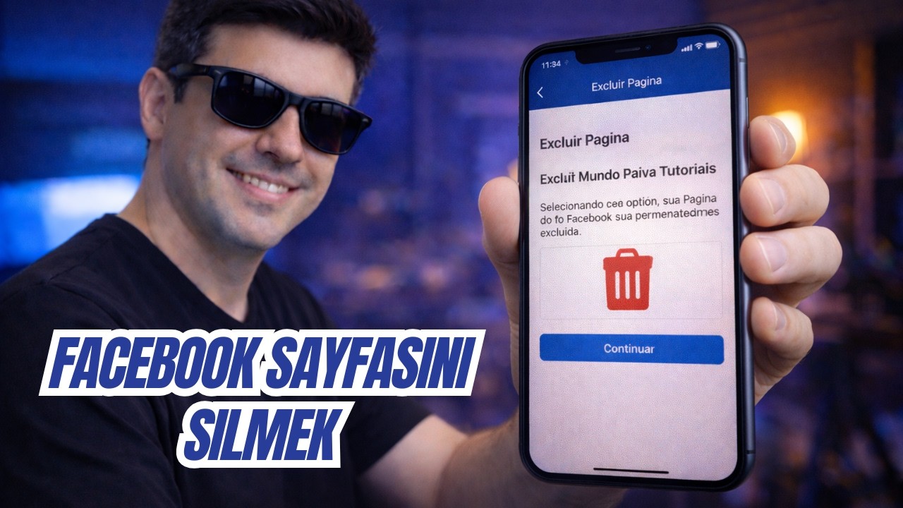 TELEFONDAN FACEBOOK SAYFASI NASIL SİLİNİR 📱❌