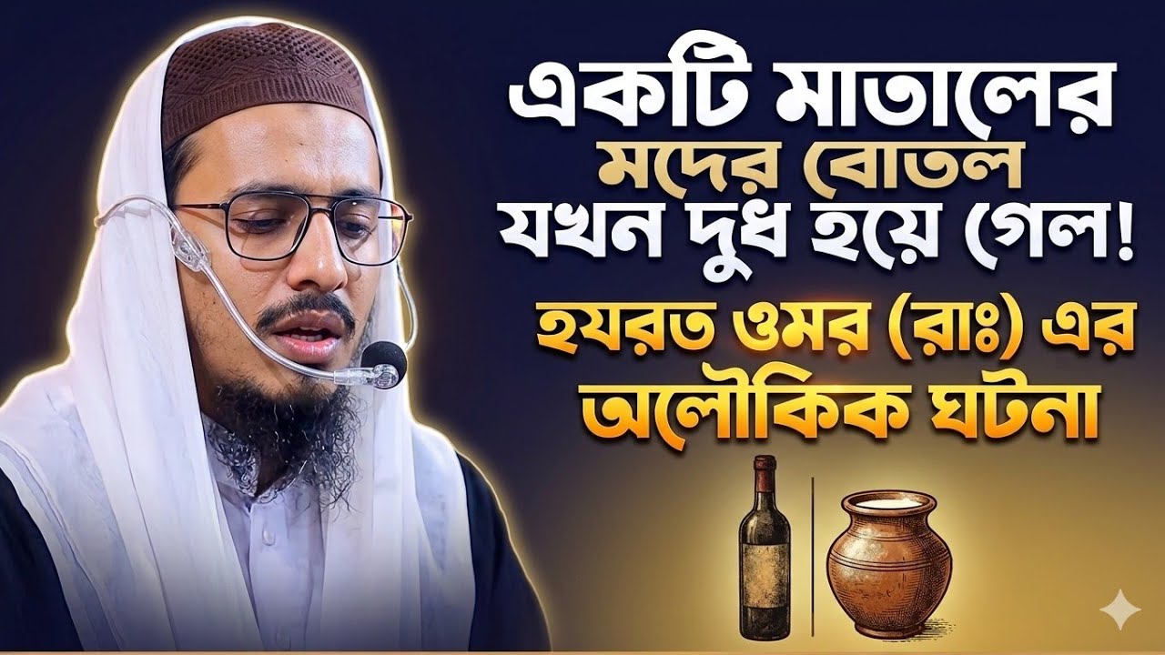হযরত ওমর ফারুক রাঃ এর ঘটনা। পীরজাদা মাহফুজুল্লাহ হোসাইন সাহেবের ওয়াজ। মাহফুজউল্লাহ হোসাইন সাহেব।