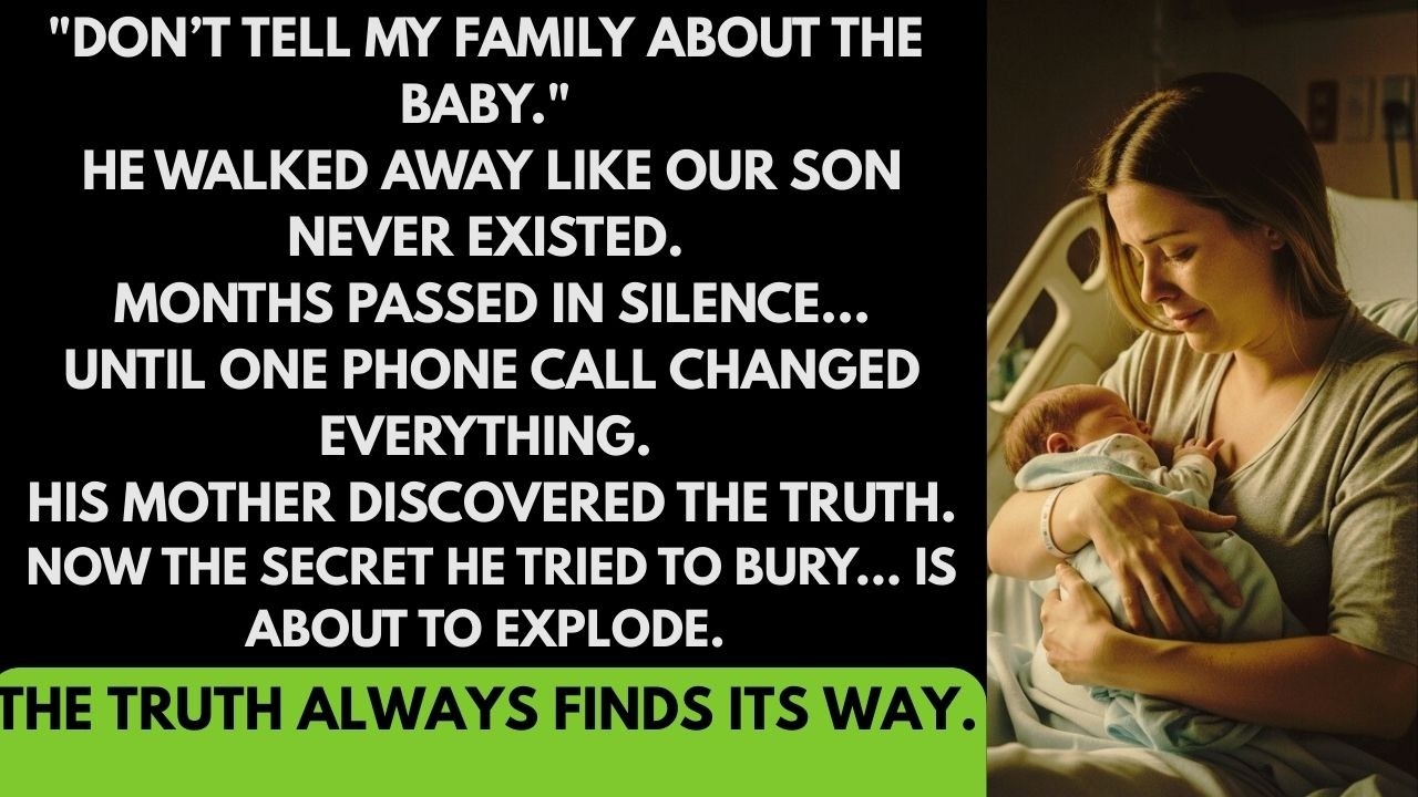 He Said “Don’t Tell My Family About Our Baby” — 8 Months Later His Mother Discovered The Truth