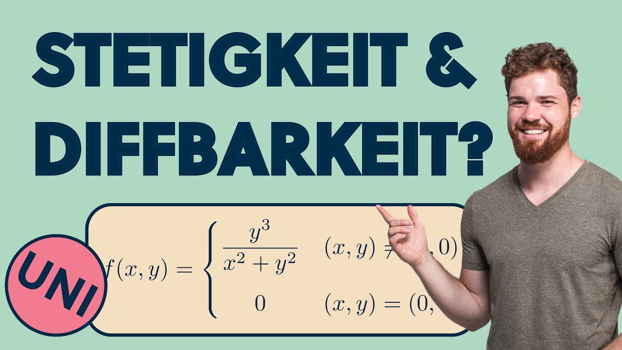KLAUSURAUFGABE Stetigkeit, Differenzierbarkeit (partiell und total), Richtungsableitung