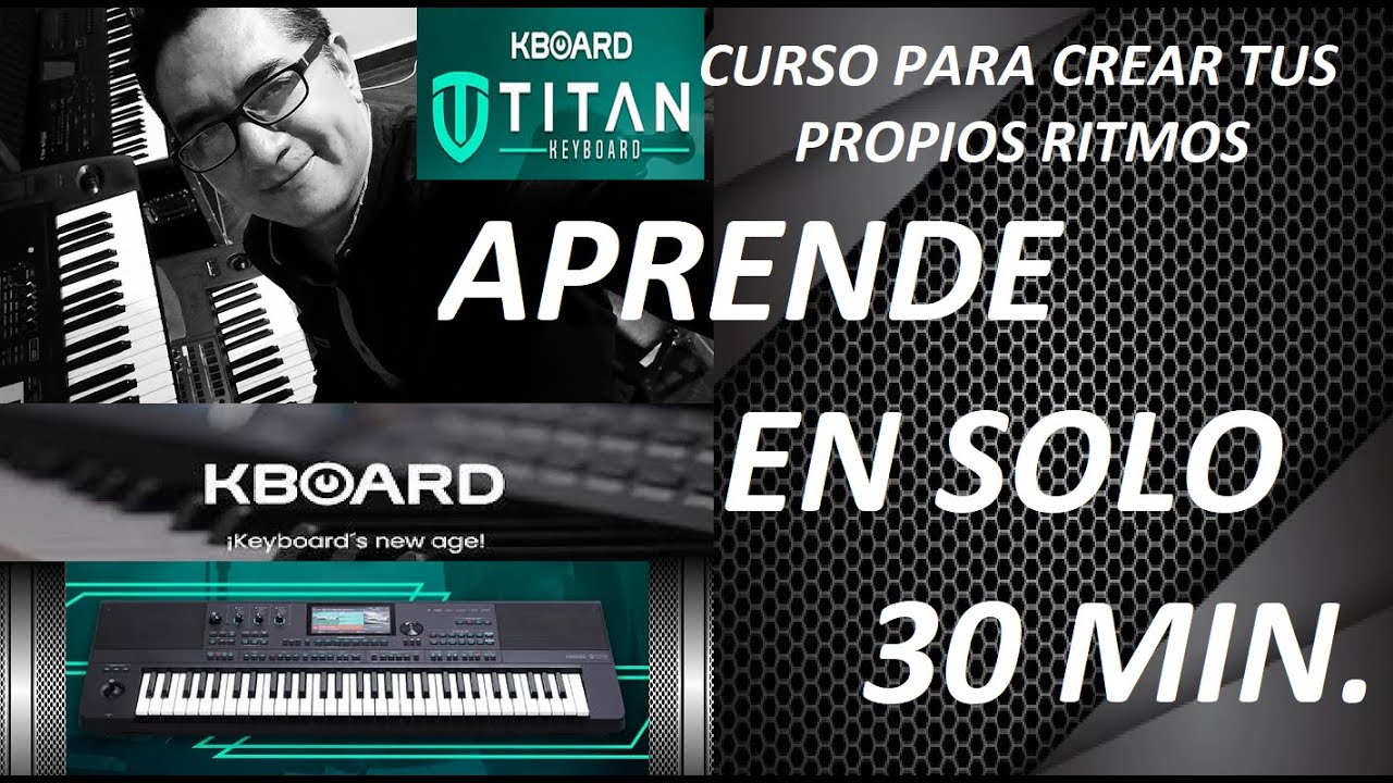 HAS TUS RITMOS EN KBOARD TITAN.