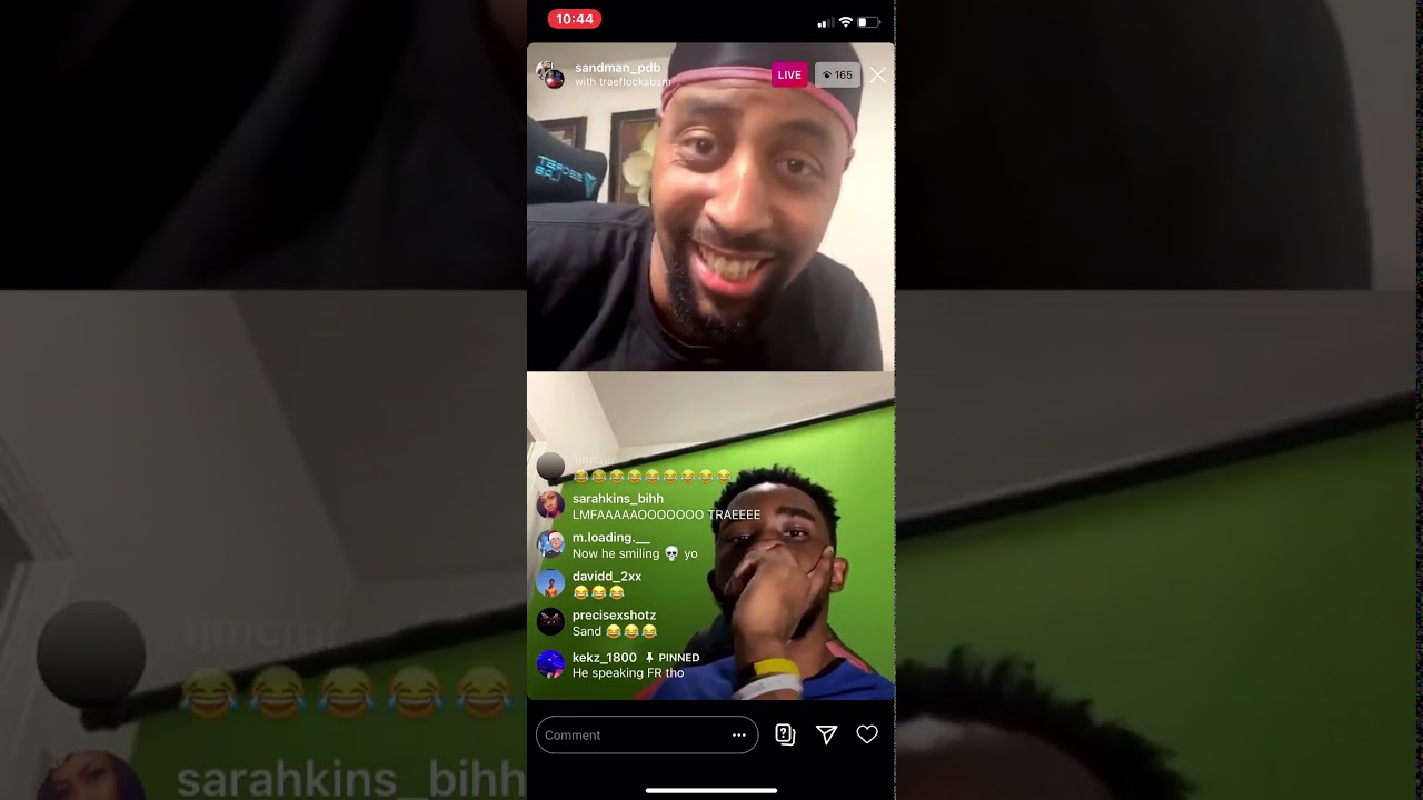 IG Live Chronicles- Sand was cappin about Trae’s viral videos