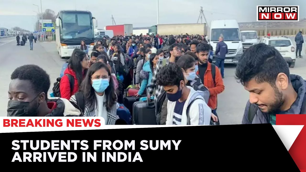Russia Ukraine War | Stranded Indian Students In Ukraine Evacuated From Poland, Reaches India