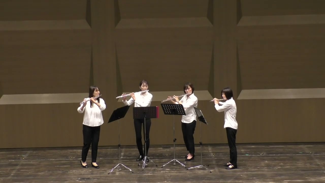 ②アダージョとスケルツォ　作曲：A.F.ウーテル（フルート四重奏）　演奏/大垣市吹奏楽団 フルートアンサンブル