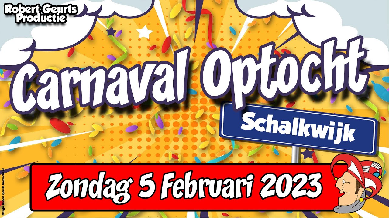 Carnaval Optocht 5 Februari 2023 Schalkwijk
