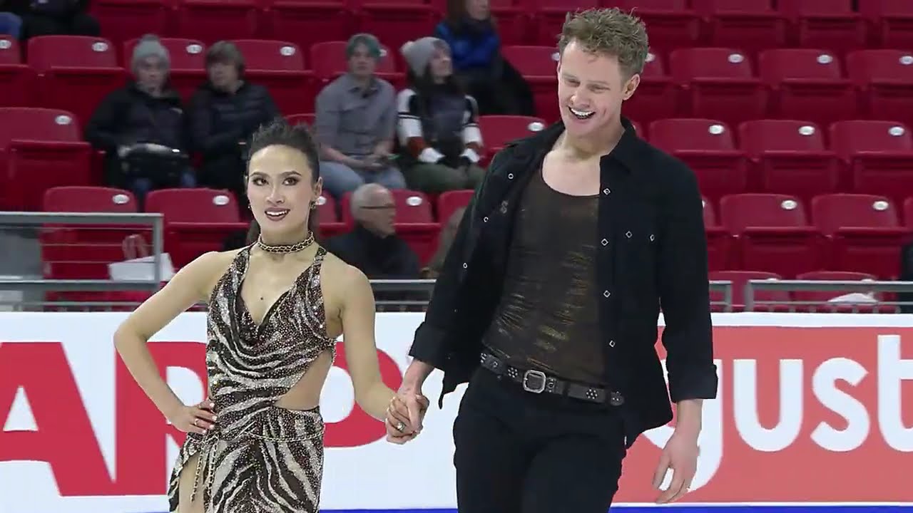 Madison Chock | Evan Bates | Rinkside: Ice Dance Practice | Day 2 | 2025 Saatva Skate America