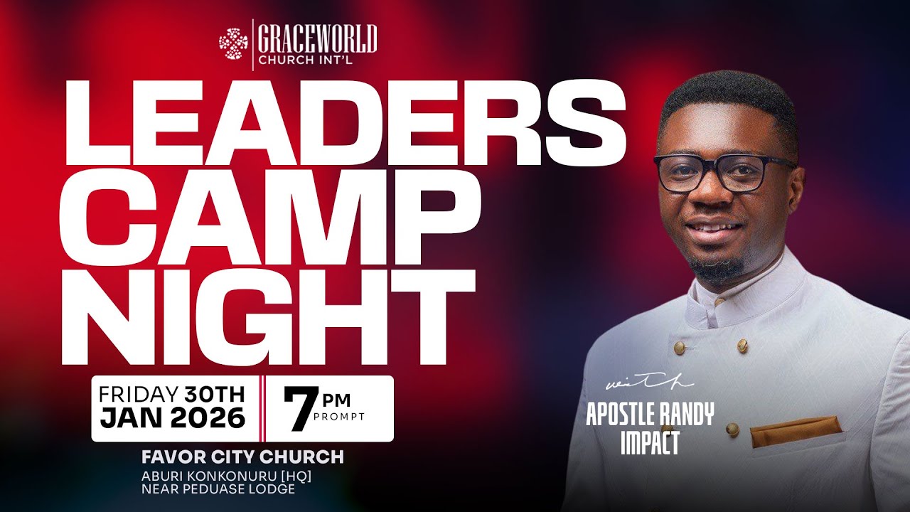 LEADERS CAMP NIGHT with Apostle Randy Impact || FAVOR CITY CHURCH || 30-01-2026.