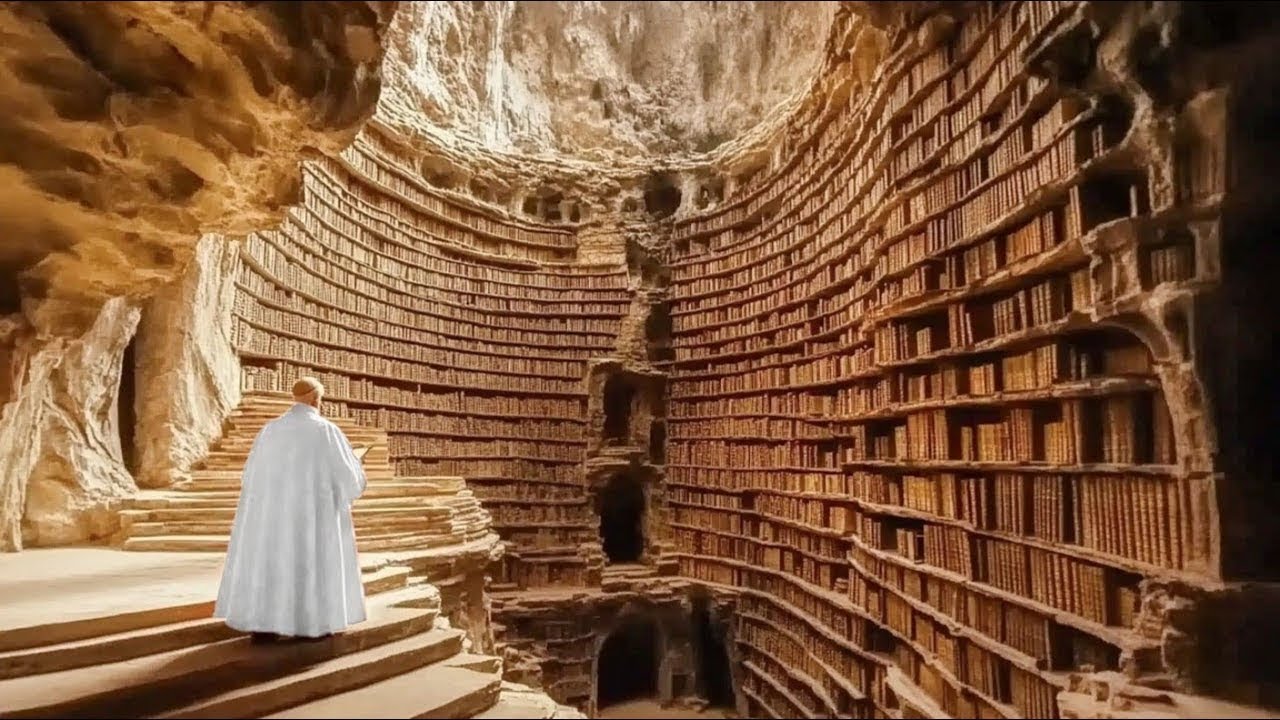 Geheime Bibliothek unter mittelalterlichem Kloster entdeckt &ndash; sie birgt ein gro&szlig;es Geheimnis.