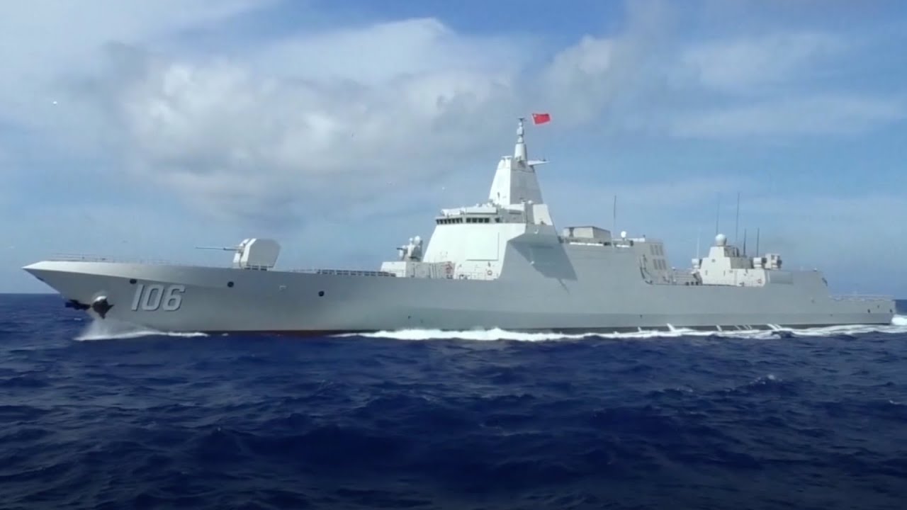 Guardianes de acero: Destructor Tipo 055, el Guerrero Versátil del Combate Naval