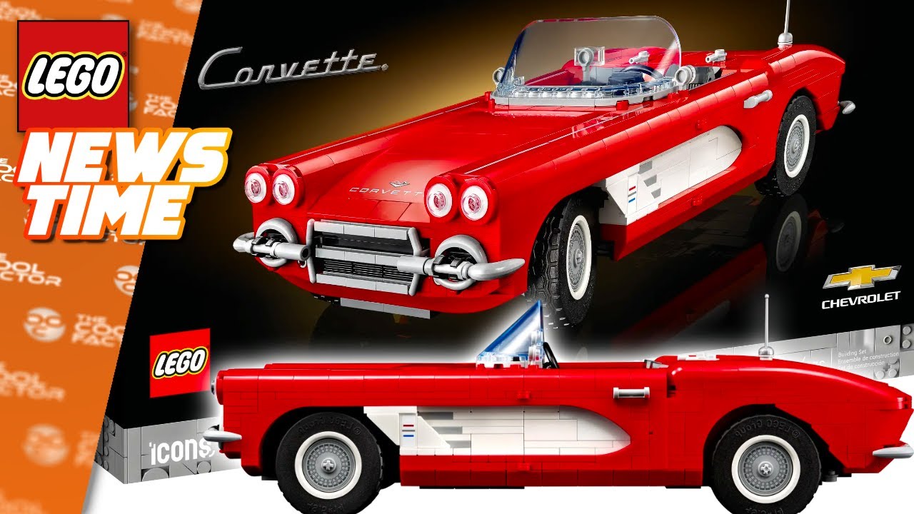 LEGO Icons 1961 Chevrolet Corvette C1 REVEAL! Himeji Castle, Liebherr LR 13000 & More!