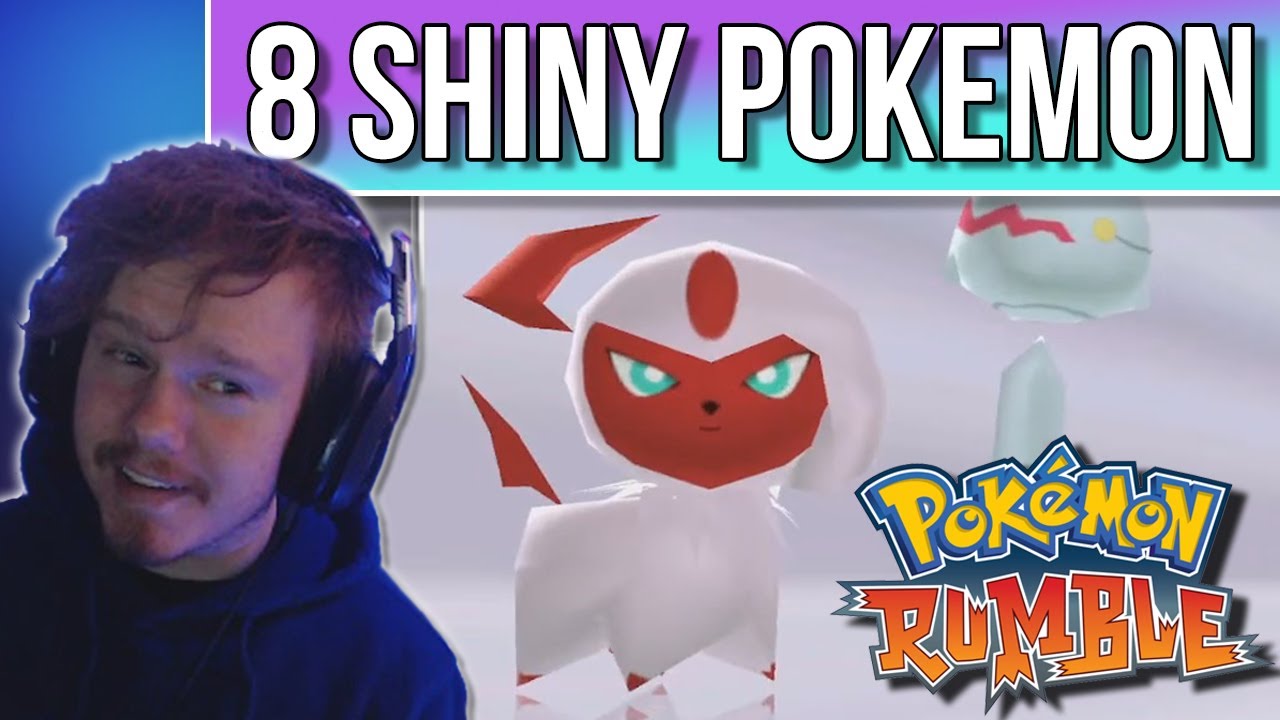 8 Live Shinies in Pokemon Rumble! | Rumble Weekend