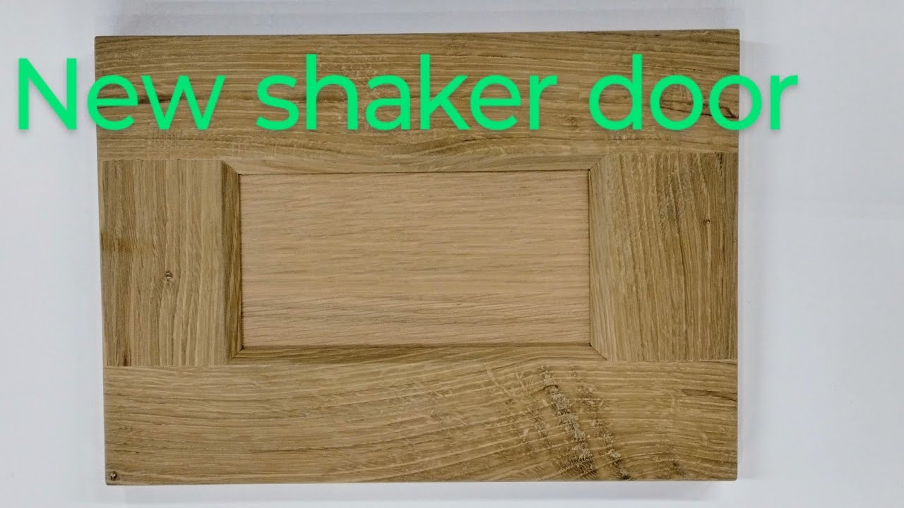 Disvovered a new way to make a Shaker door