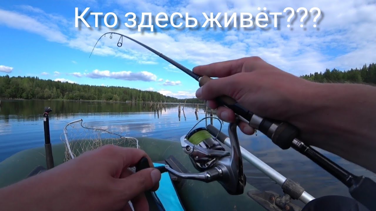 Микроджиг на лесном озере | Major Craft Skyroad SKR-T702M.