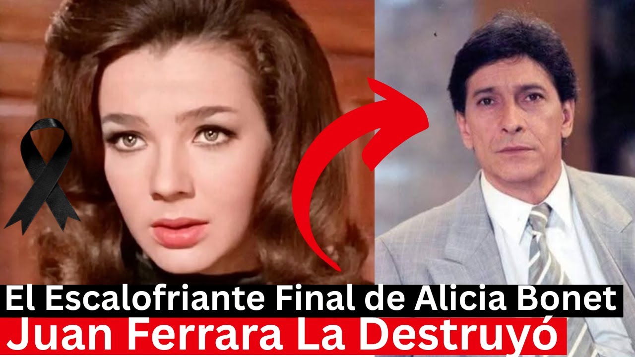 LA TRISTE VIDA  y final de Alicia Bonet| El Rostro mas Bello