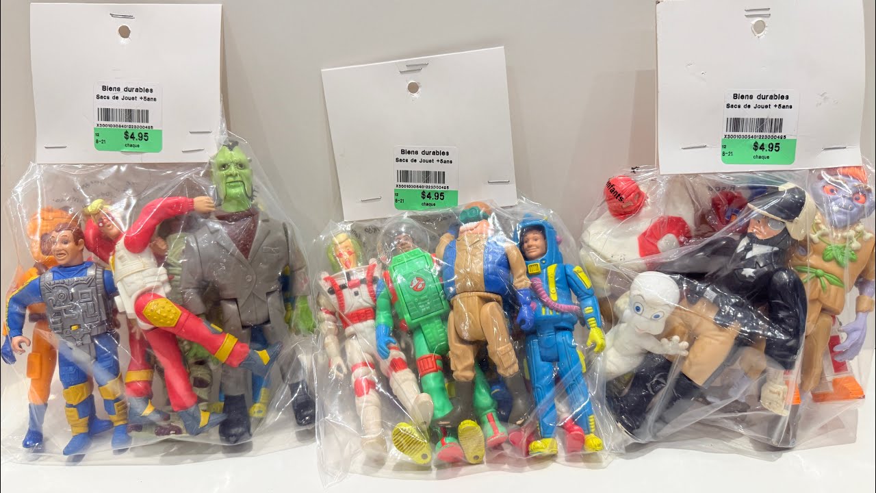 Thrift Shop Thursday Ep36: Vintage 80s Real Ghostbusters Toys Score