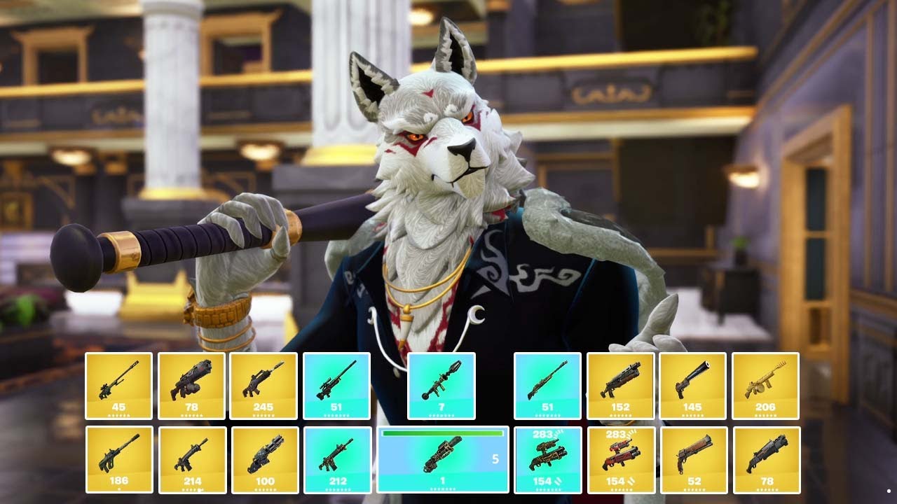 Fortnite Getting All 12 Mythic & All 6 Lawless Exotic Weapons in One Game! v34.10