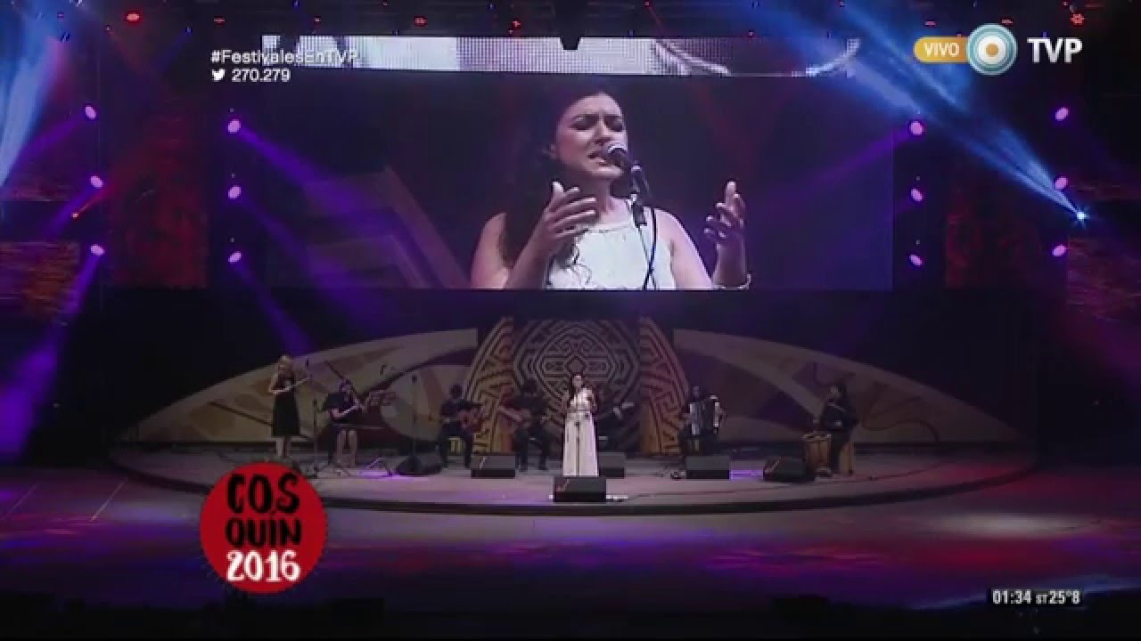 Daniela Azas en el Festival de Cosqu&iacute;n 2016