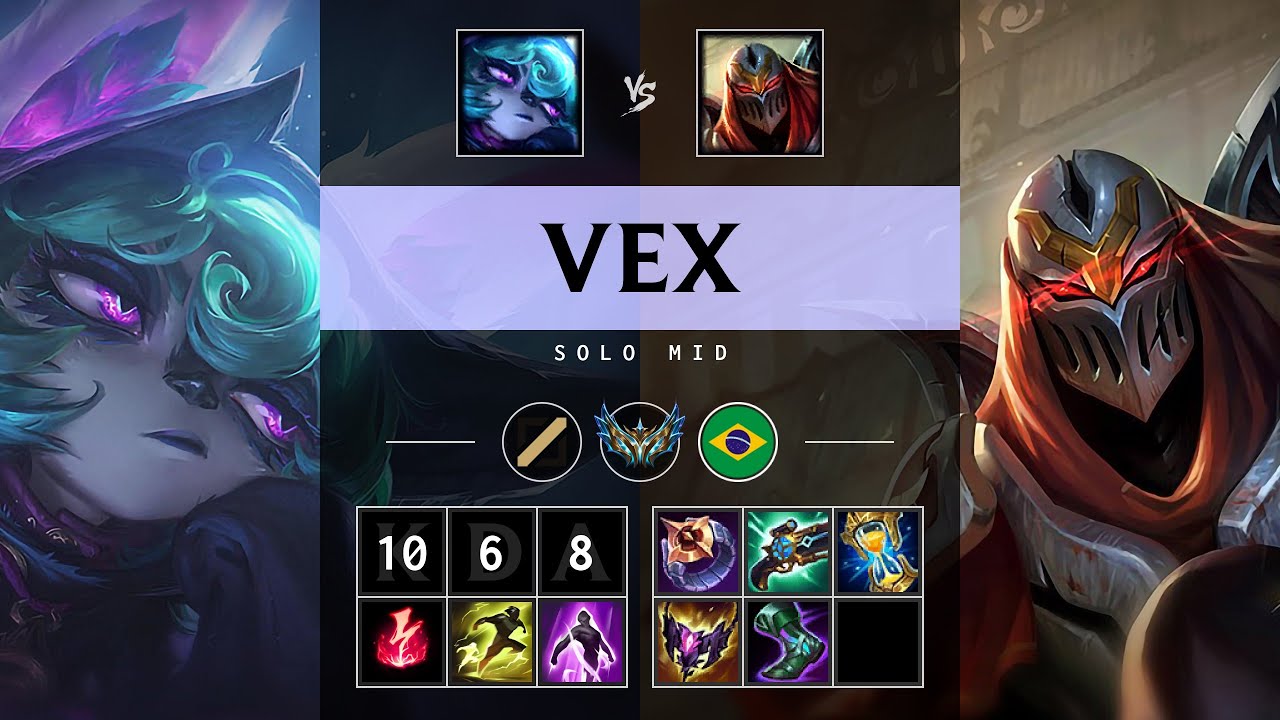 Vex Mid vs Zed - BR Challenger Patch 25.18