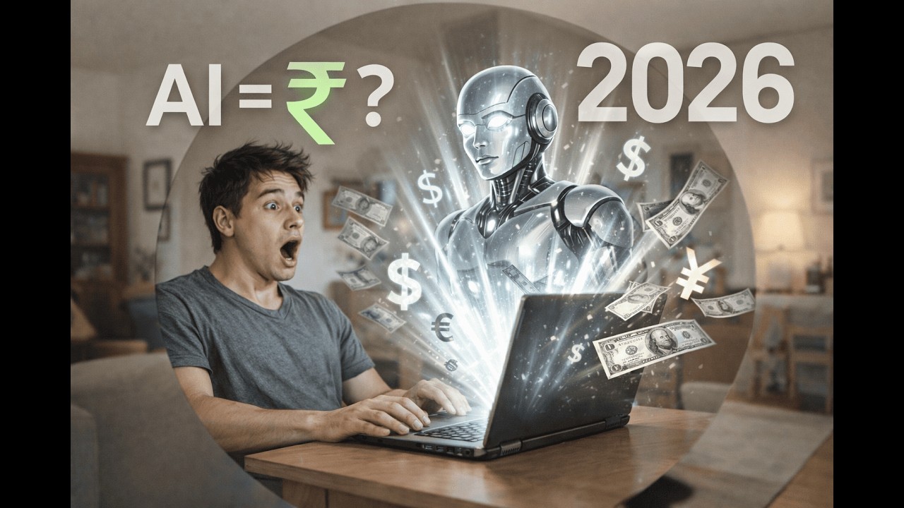 How To Make Money With AI in 2026 Step by Step Beginner Guide | 2026 में AI से पैसे कैसे कमाएं? 💰🤖