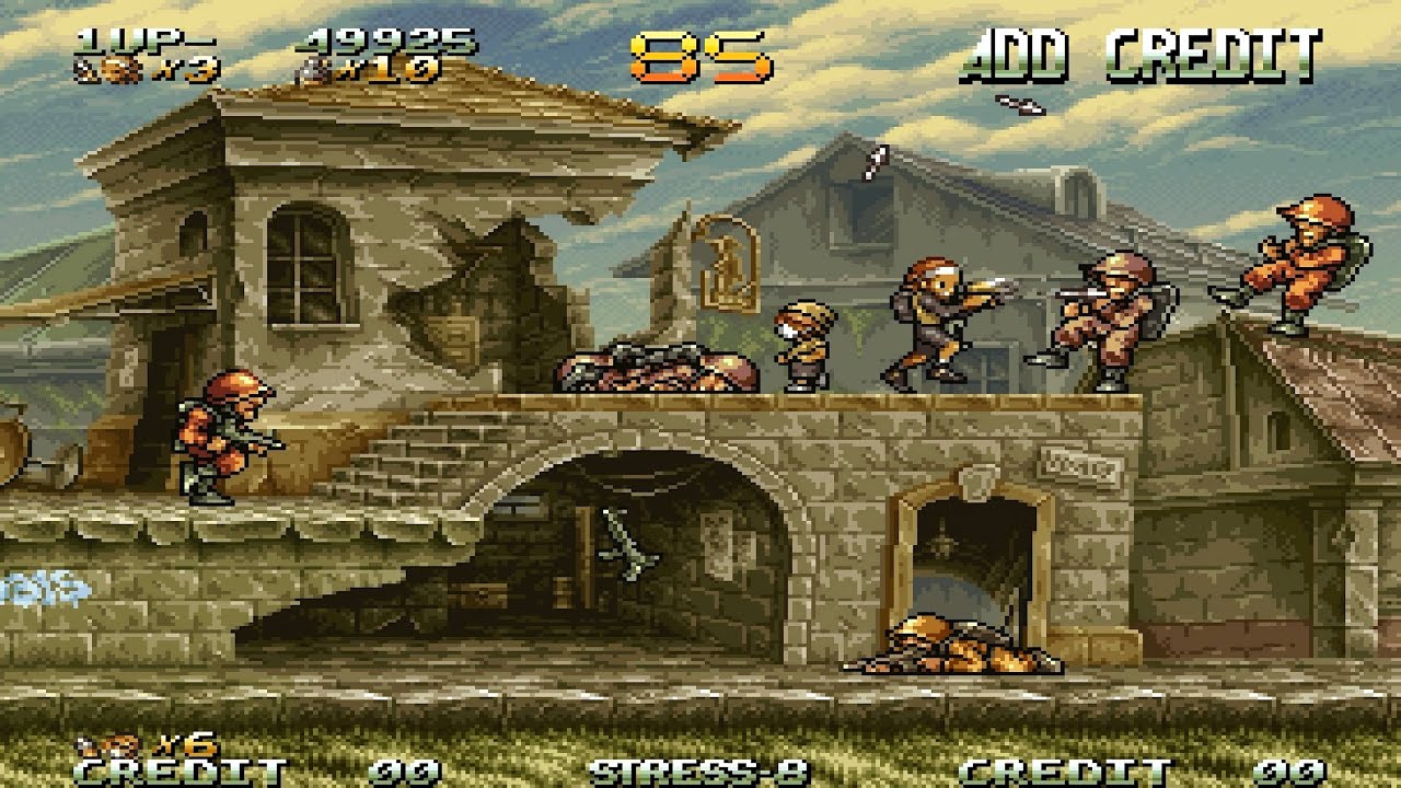 Aqua Ippan | Escape the Vigilanti Army in this Superb Metal Slug Inspired Shooter
