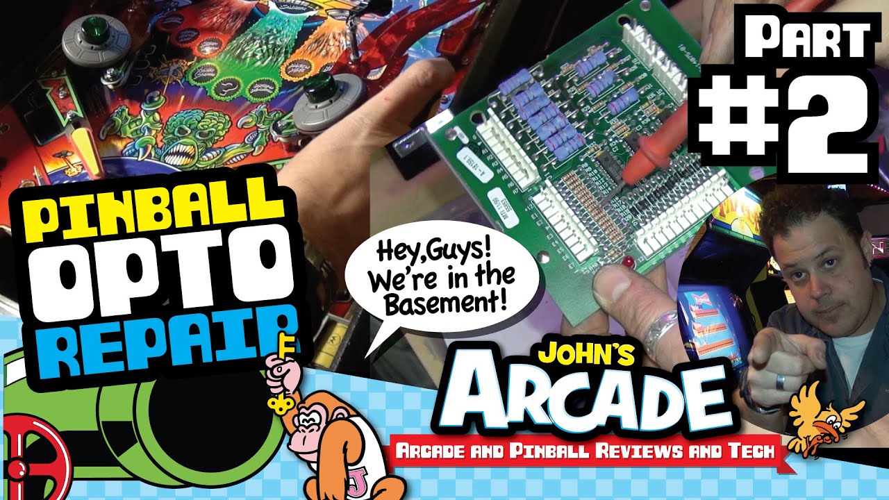 Revenge From Mars pinball Trough OPTO repair/troubleshooting Part #2 -  Bally Williams