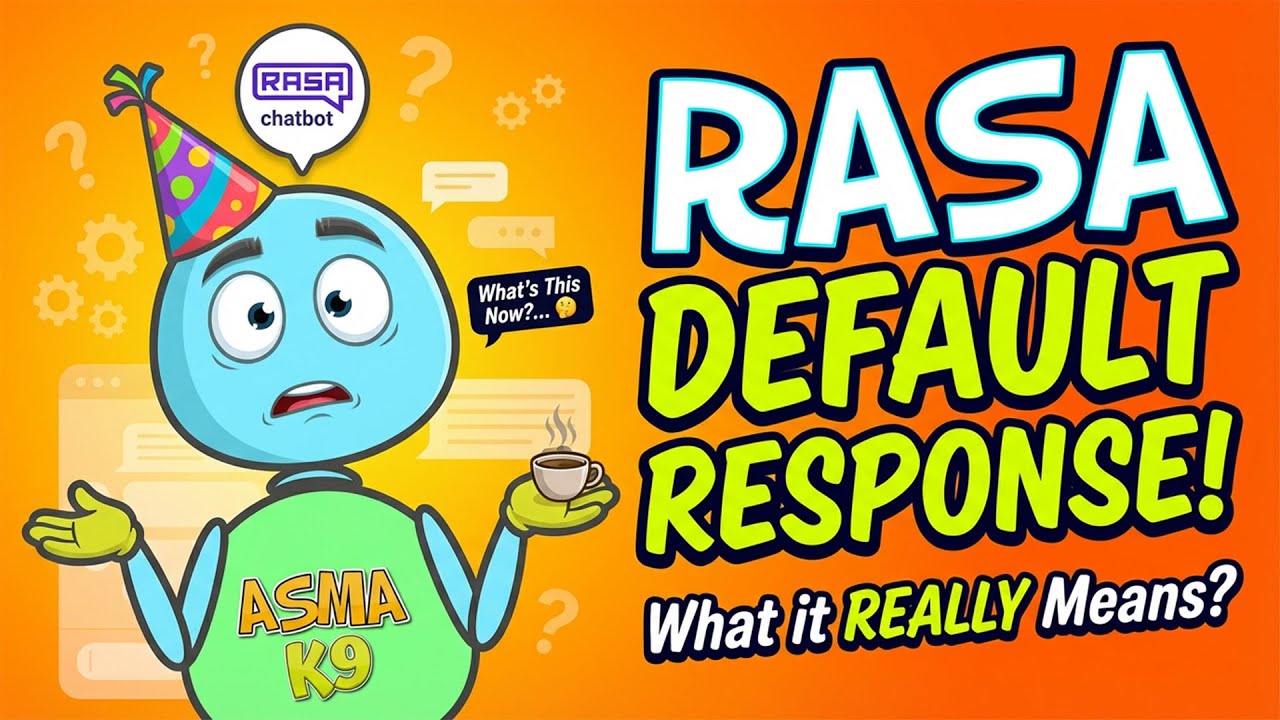 What is Chatbot Default Response in RASA?