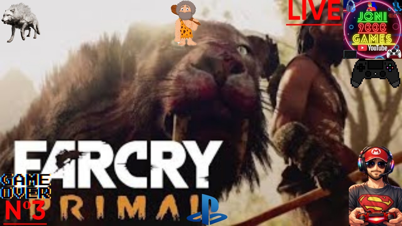 🐺Far Cry Primal no JONI 9000 GAMES - Parte 3 - O Homem Das Cavernas Mais Perigoso De Oross!🪓