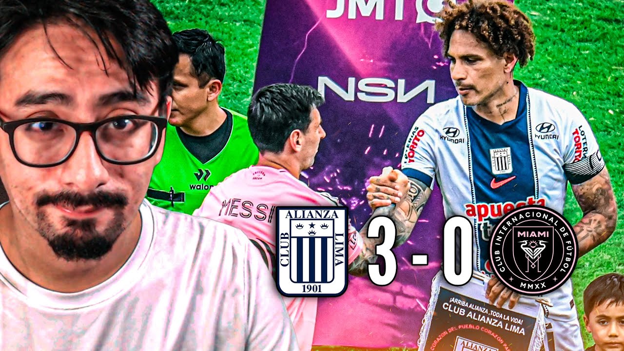 ALIANZA LIMA 3-0 INTER DE MESSI 🔥 ¿LUZ AL FINAL DEL TÚNEL?