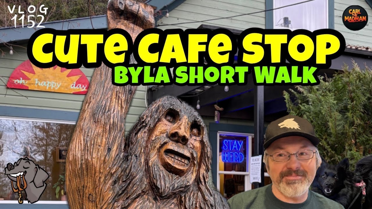CTM 1152: Cafe Stop & Greenhouse lol – Byla Walk & Work