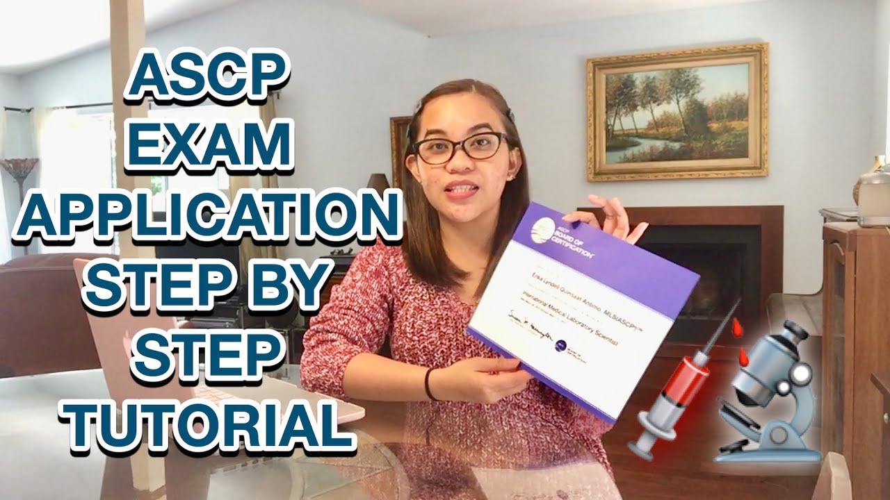 HOW TO APPLY MEDTECH ASCP EXAM STEP BY STEP TUTORIAL + REVIEW TIPS (LyndzyVLOGS)