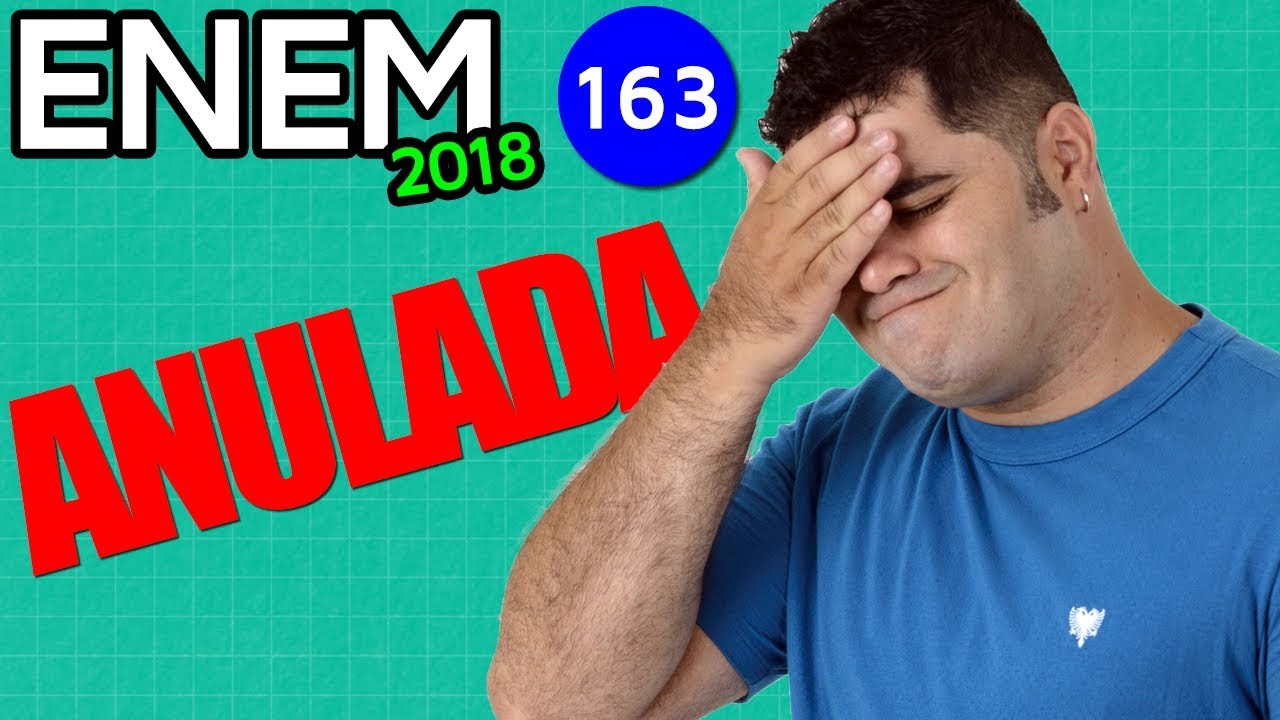 ENEM 2018 Matemática 163 👉🏻 Questão ANULADA sobre Frações e Artigo 33 da Lei sobre Drogas
