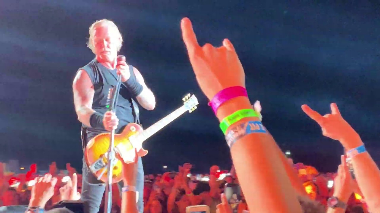 Metallica Live in Prague. Czech Republic 18.08.2019. Creeping Death