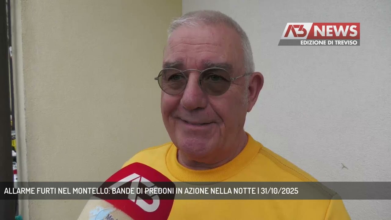 ALLARME FURTI NEL MONTELLO: BANDE DI PREDONI IN AZIONE NELLA NOTTE | 31/10/2025