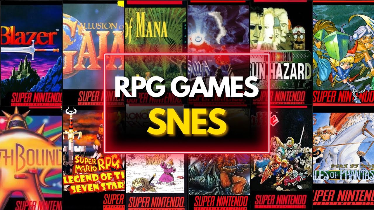 Top 40 Best SNES RPG Games of All Time