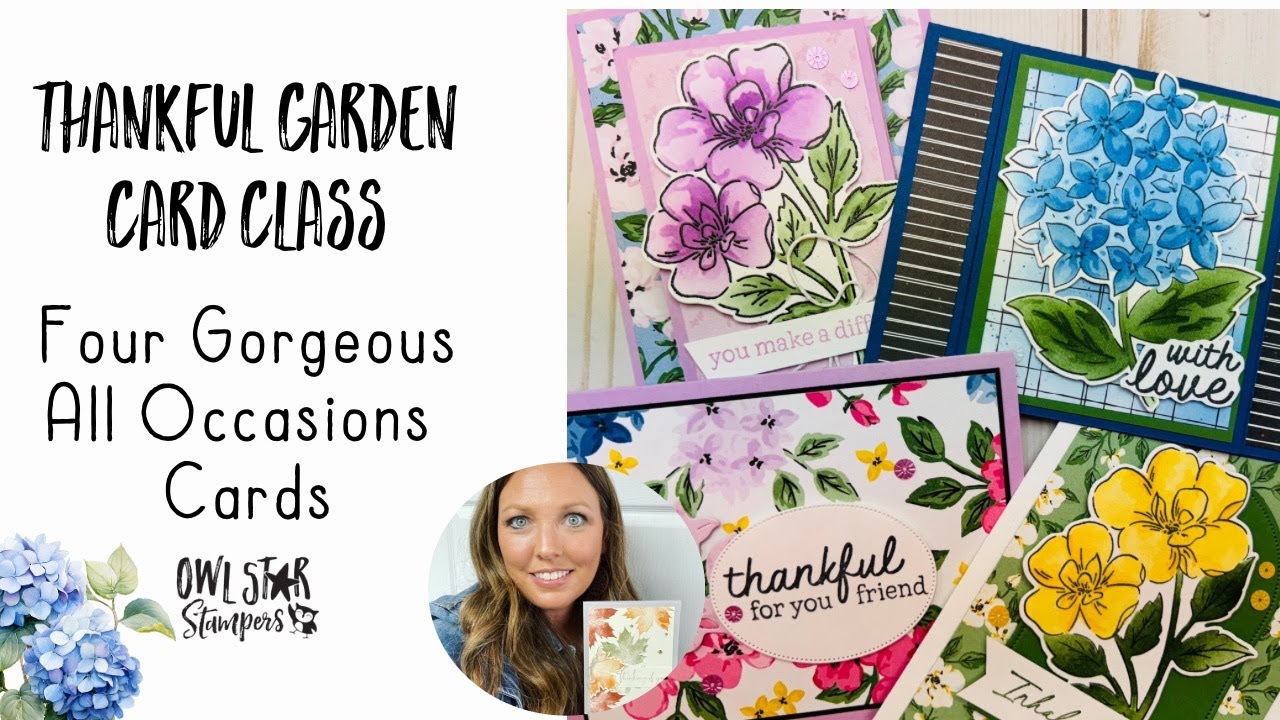 Thankful Garden Card Class | Create Four Gorgeous Stampin’ Up! Cards With Me