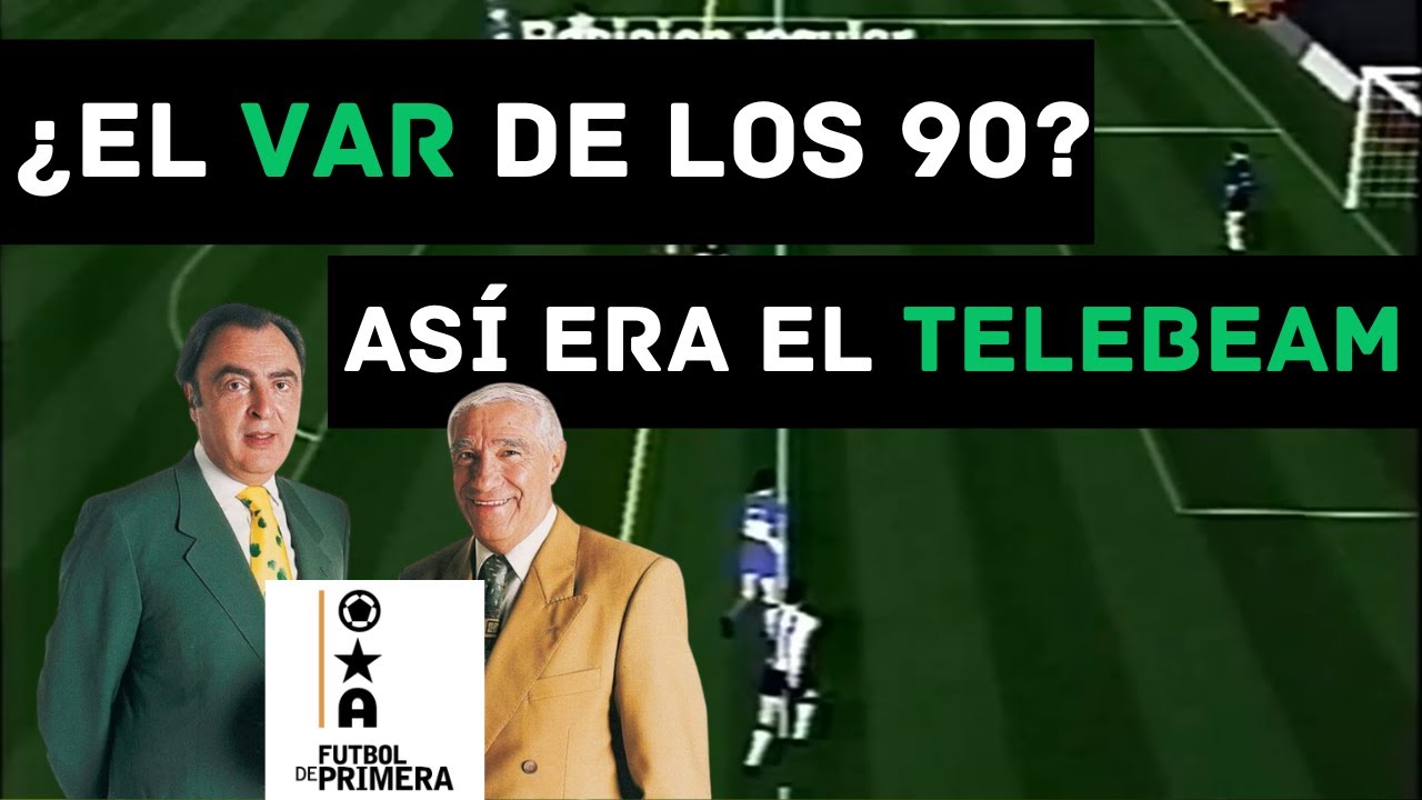 ¿VAR EN LOS 90? | Así era el TELEBEAM del FÚTBOL ARGENTINO